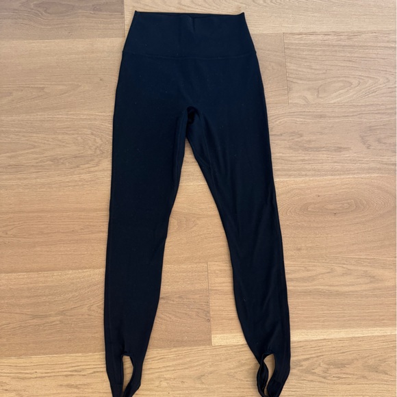 Athleta Black High Waisted Leggings - Picture 2 of 4